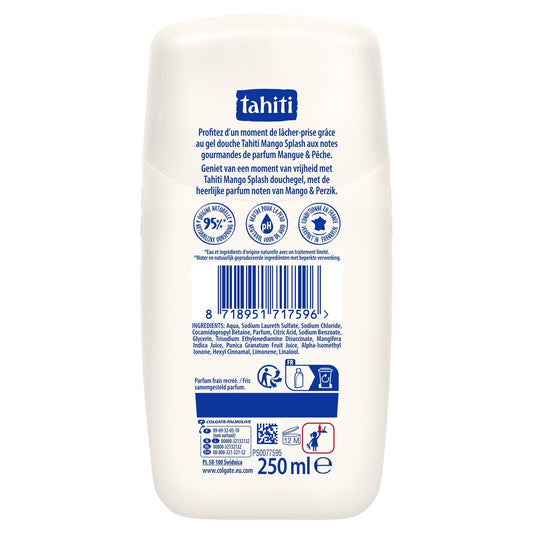 Mango Splash Shower Gel Mango &amp; Peach Scent TAHITI