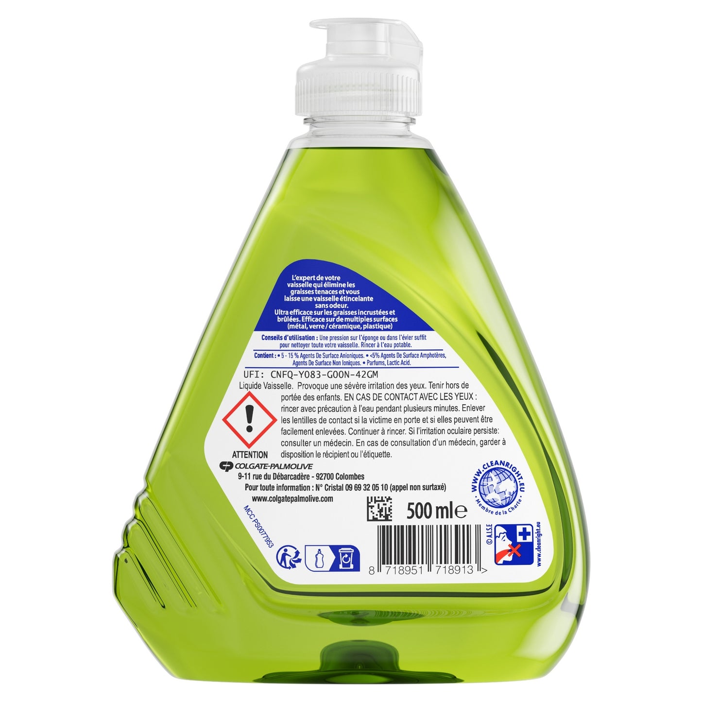PAIC Intense Pro Anti-Odor Dishwashing Liquid