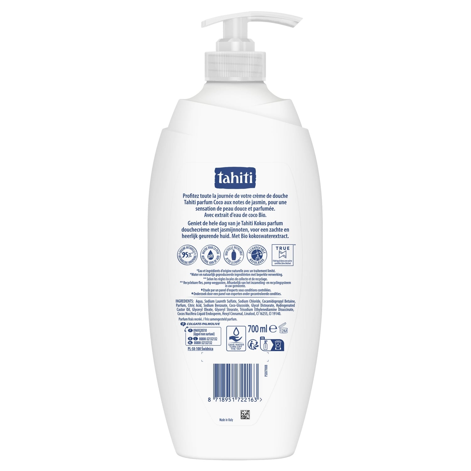 Gel Douche Coco et Jasmin TAHITI 