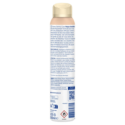 Déodorant spray Anti-transpirant Derma Care Sensitive 48h SANEX 