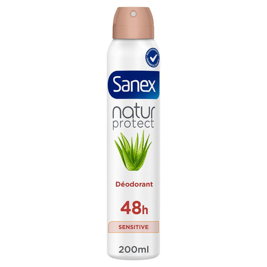 Spray Deodorant Bio Aloe Sensitive SANEX le flacon de 200mL