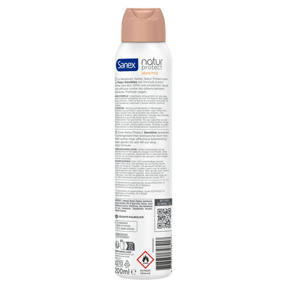 Spray Deodorant Bio Aloe Sensitive SANEX