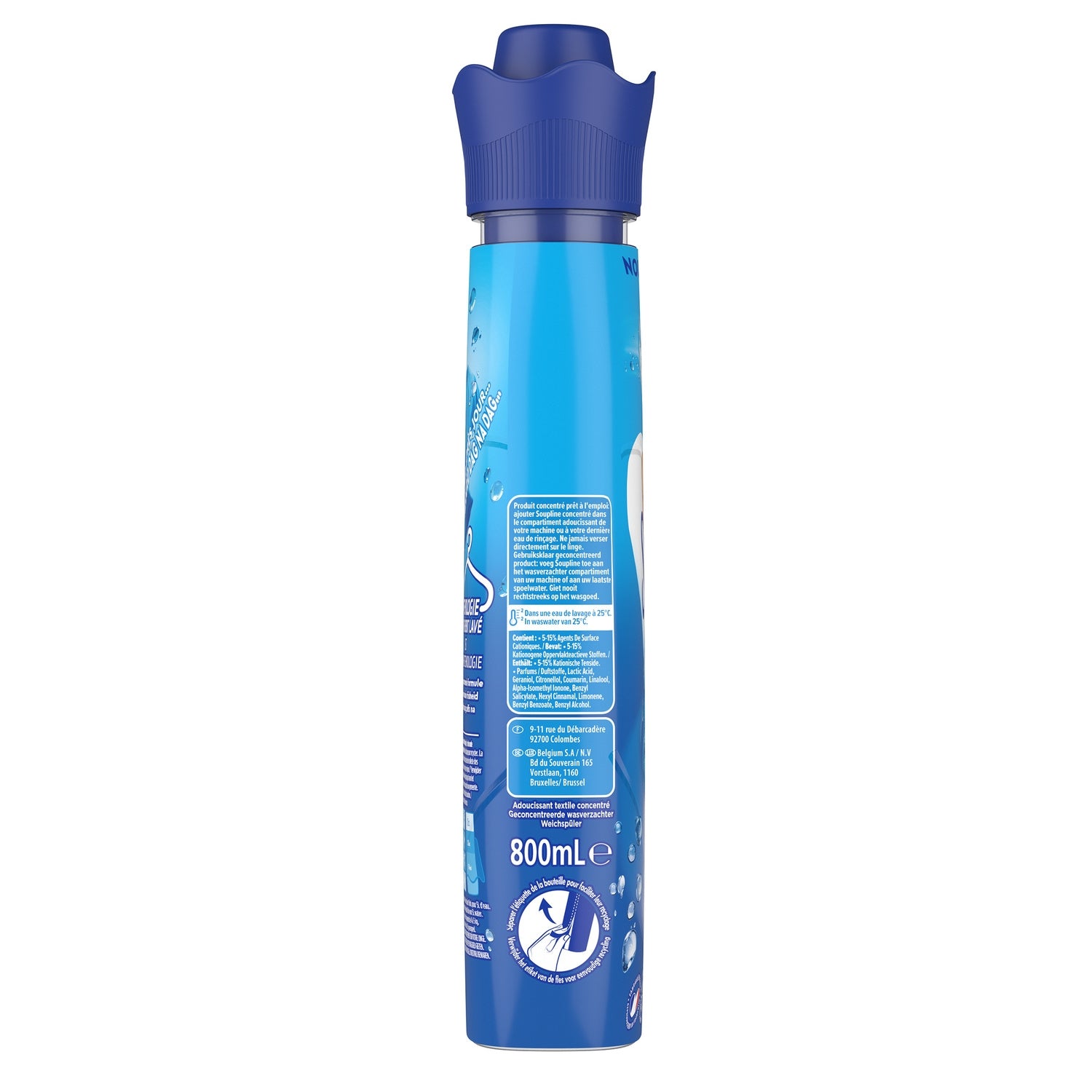 Adoucissant Ultra Concentré Fraîcheur Infinie Azur SOUPLINE 
