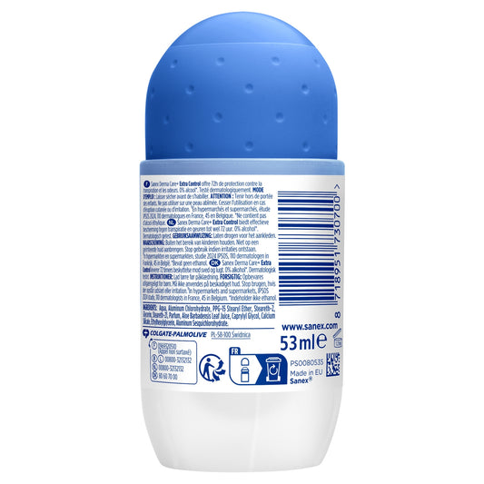 Déodorant Bille Anti-Transpirant Derma Care + 72h SANEX