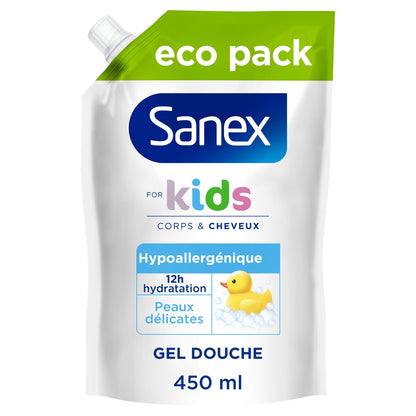 Gel douche Soin corps et cheveux SANEX 