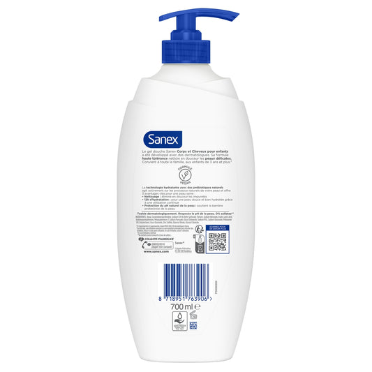 Gel douche Enfants Corps et Cheveux SANEX 