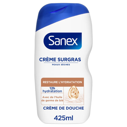 Crème de douche Hydratation 12h Surgras Derma Care SANEX 