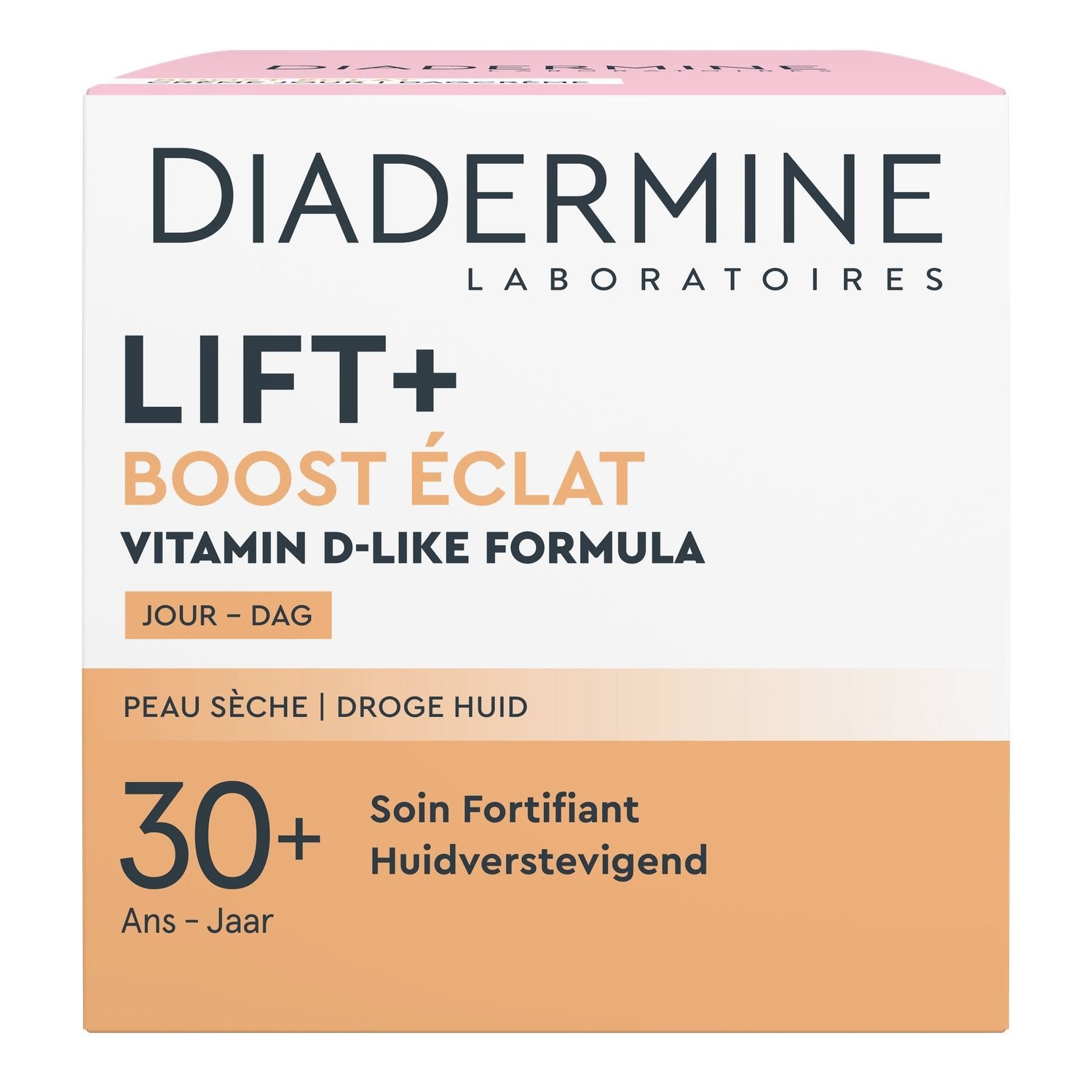 Soins Visage Lift+ Booster Eclat Vitamin D-Like Formula Peaux Sèche DIADERMINE le flacon de 50mL