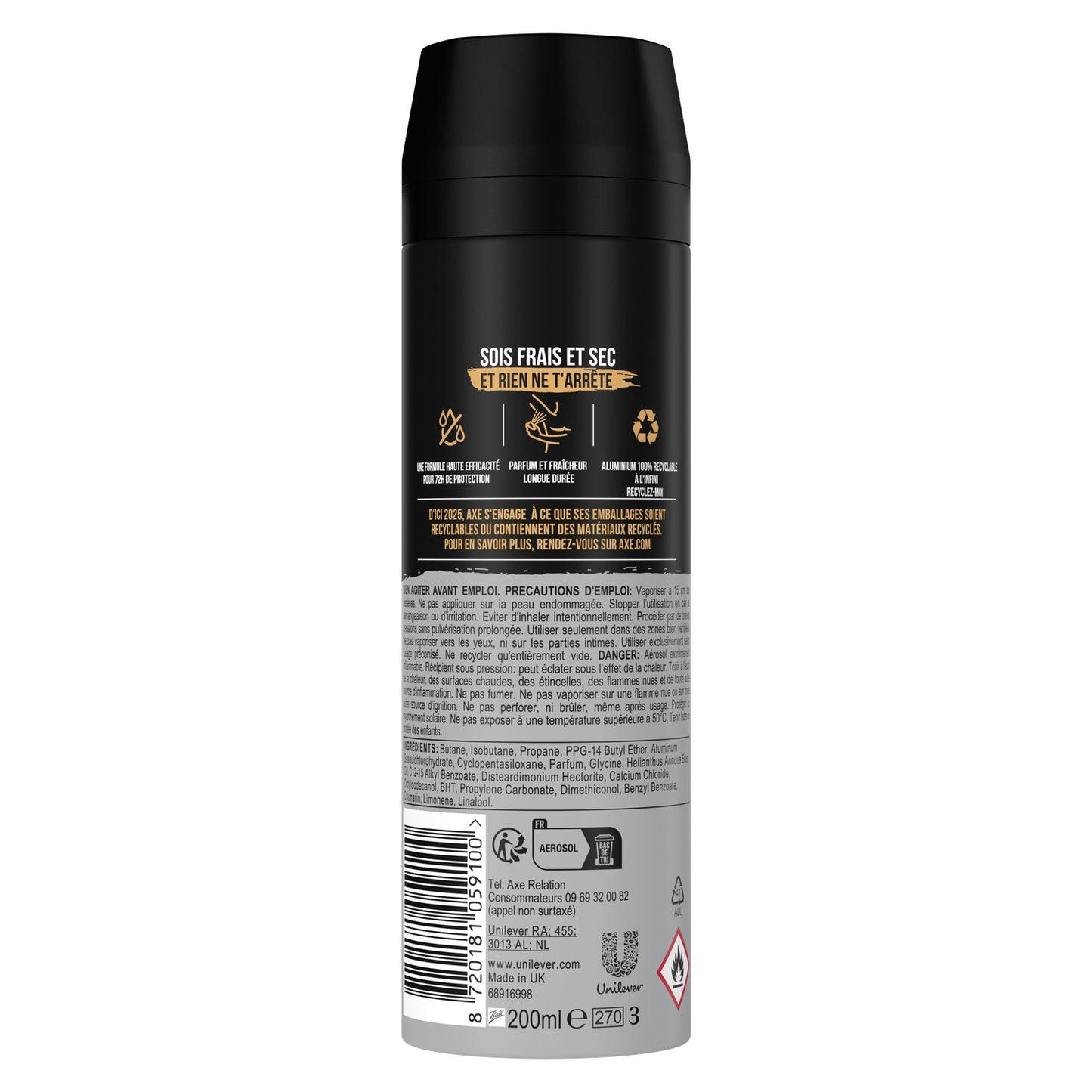 AXE Men's Dark Temptation Anti-Humidity Deodorant