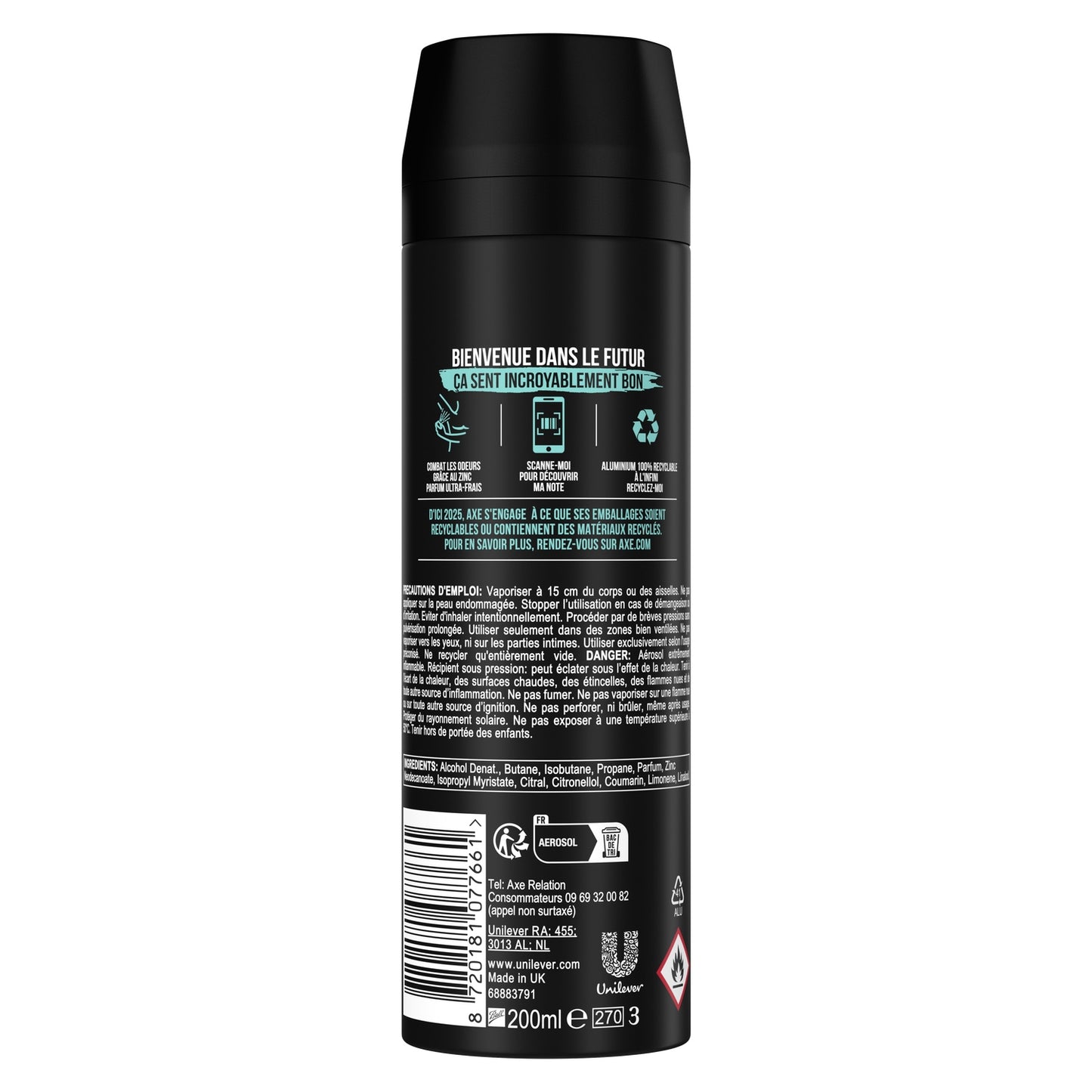 AXE Apollo Non-Stop Fresh Men's Deodorant
