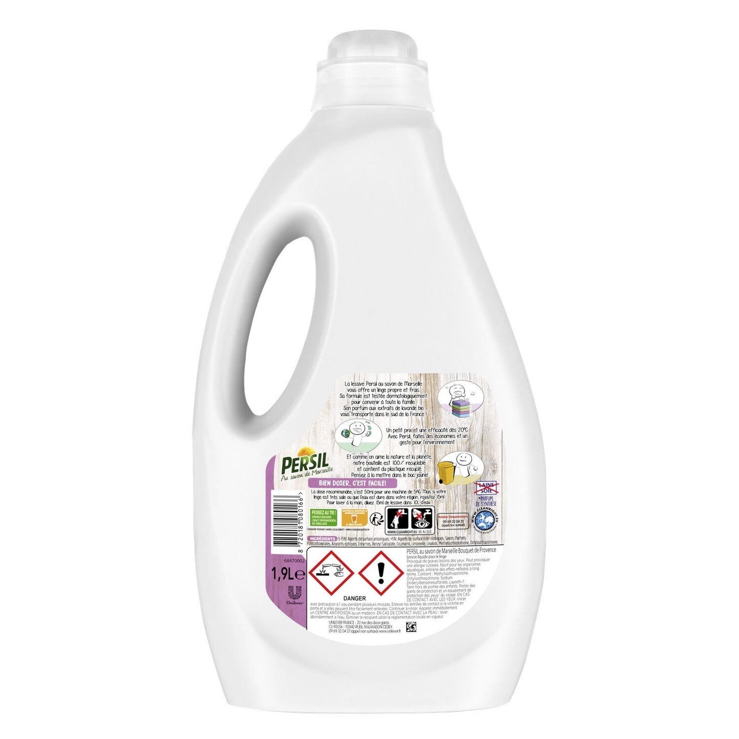 Bouquet de Provence Liquid Laundry Detergent with Lavender Extract PERSIL