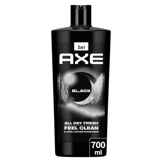 Gel Douche Homme 5-En-1 Black AXE le flacon de 700mL