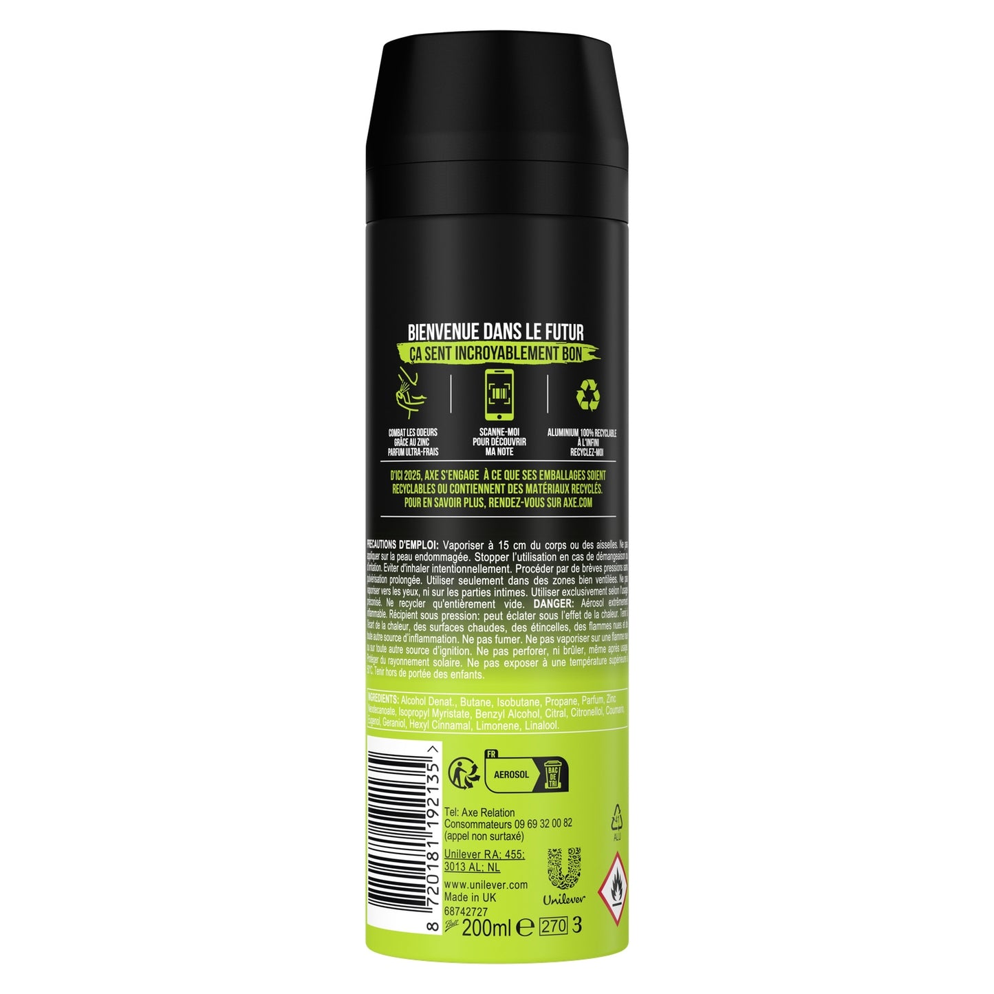 AXE Epic Fresh Non-Stop Men's Deodorant