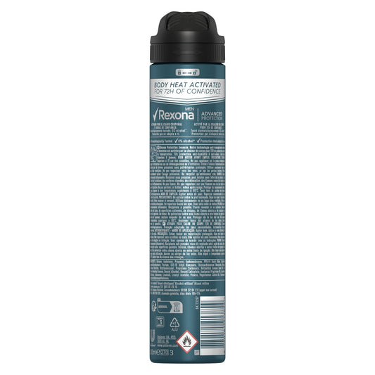 Déodorant Spray Homme Anti-Transpirant Invisible 72h REXONA MEN