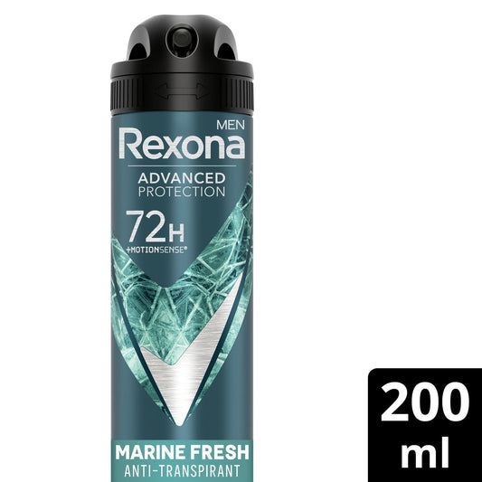 REXONA MEN 72h Marine Fresh Antiperspirant Spray Deodorant for Men