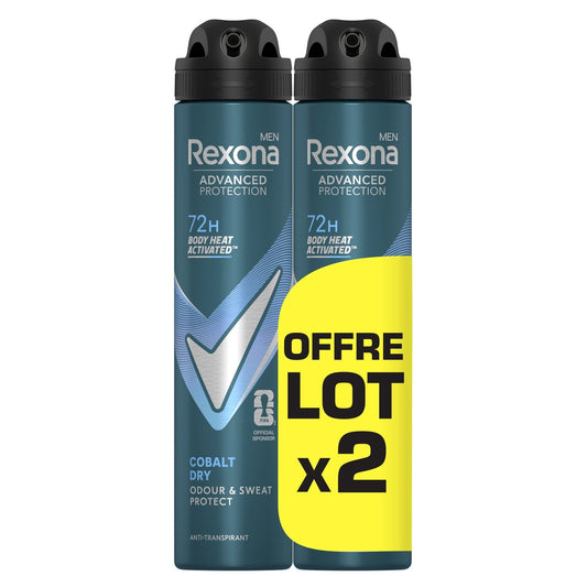REXONA MEN Cobalt Dry Advanced Protection Men's Anti-Perspirant Deodorant Spray