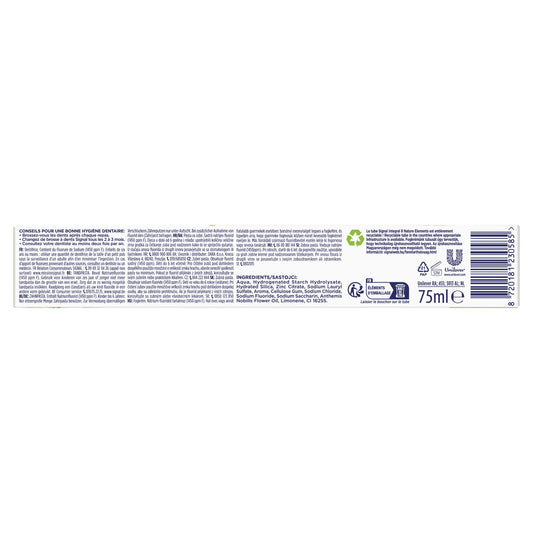 Integral 8 Nature Elements Toothpaste Pink Salt Camomile SIGNAL