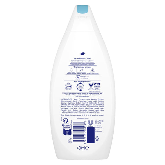 DOVE Hypoallergenic Fragrance-Free Shower Cream