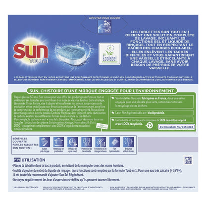 SUN All in 1 Geschirrspültab Zitrone