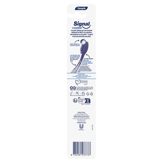 Sensisoft Charcoal SIGNAL Soft Toothbrush