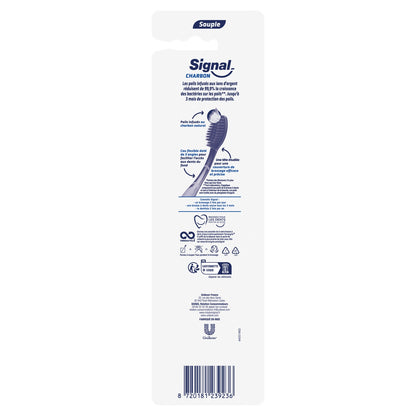 SIGNAL Soft Charcoal Toothbrush