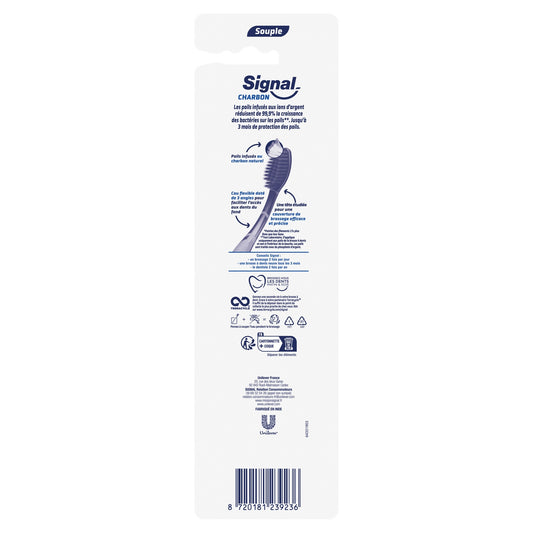 SIGNAL Soft Charcoal Toothbrush