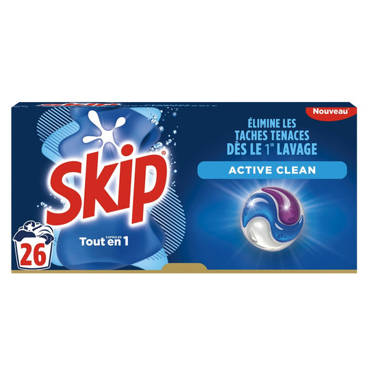 Active Clean SKIP Laundry Capsules