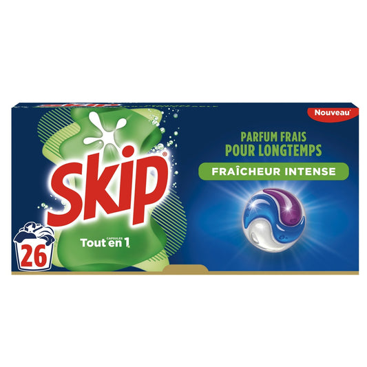 SKIP 3-in-1 Intense Freshness Capsule Laundry Detergent