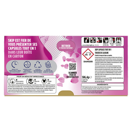 Touche de Cajoline Floral Laundry Capsules SKIP