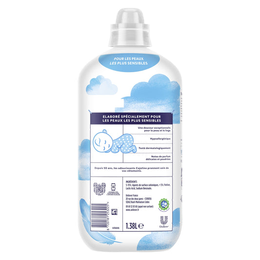 CAJOLINE Soft and Pure Hypoallergenic Fabric Softener