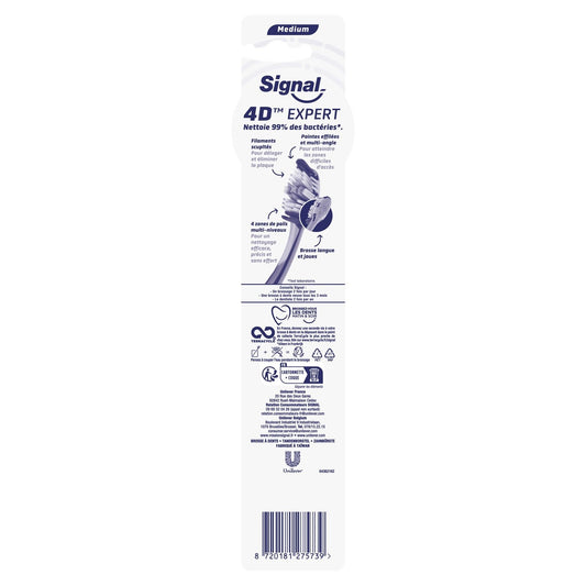 SIGNAL 4d Expert Medium Toothbrush