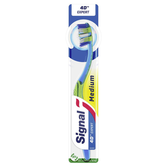 Brosse à Dents Médium 4d Expert SIGNAL la brosse à dents