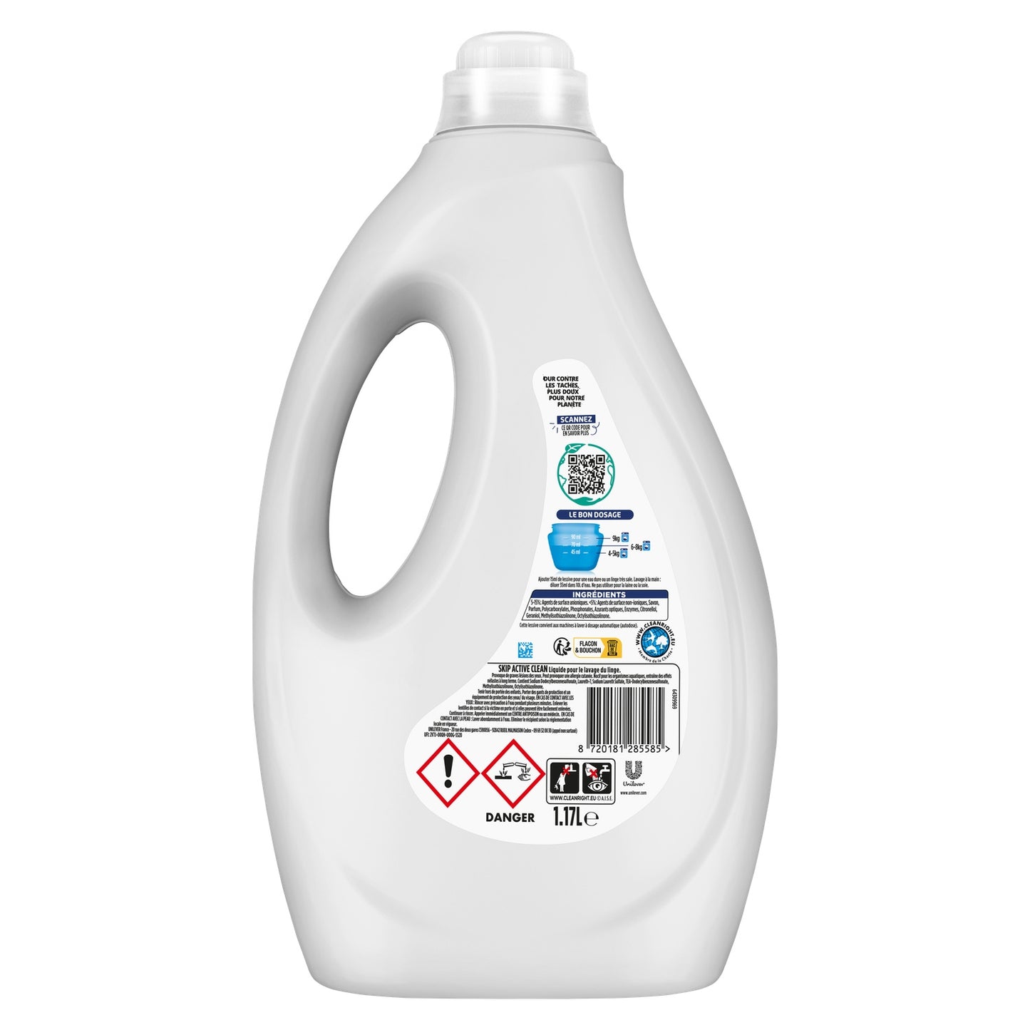SKIP Active Clean Liquid Detergent