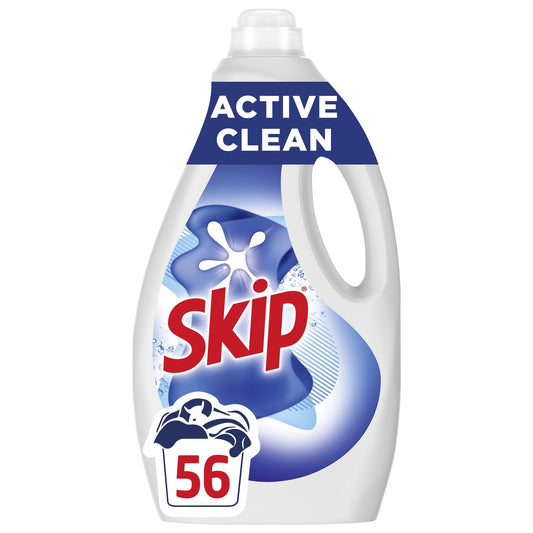 Active Clean Liquid Laundry Detergent with Plant-Based Active Ingredients SKIP