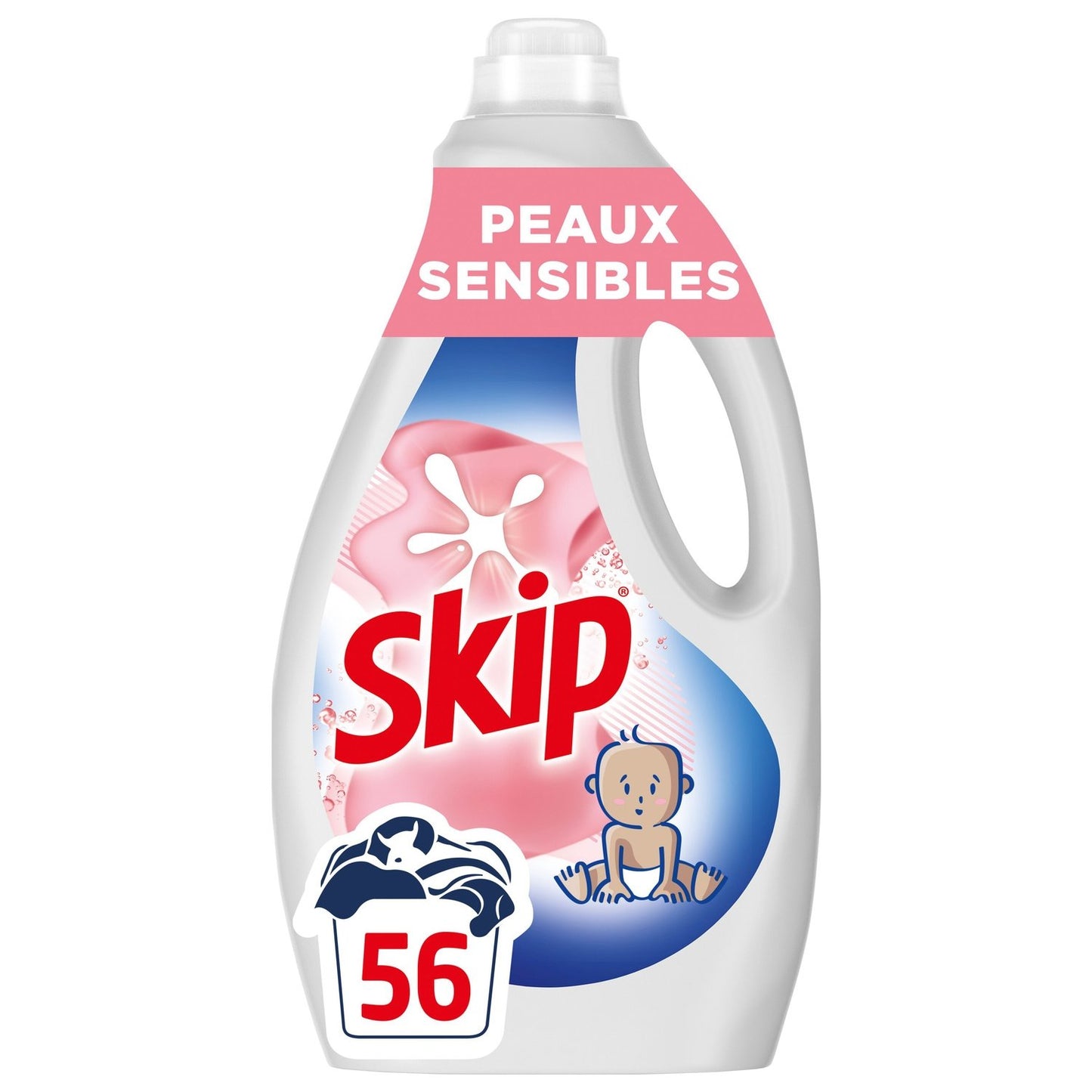 SKIP Liquid Laundry Detergent for Sensitive Skin and Babies