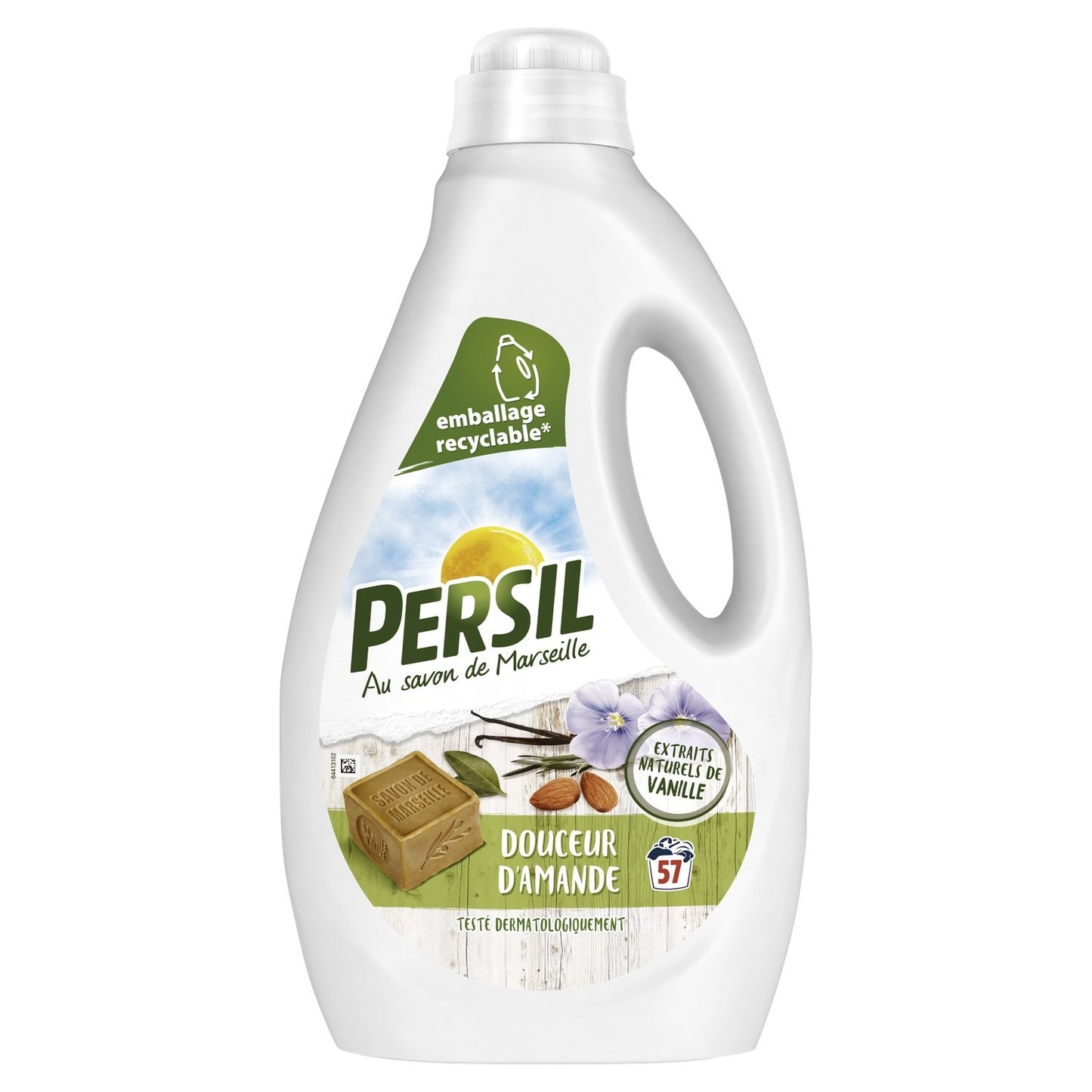 PERSIL Almond Softness Liquid Laundry Detergent with Natural Vanilla Extracts