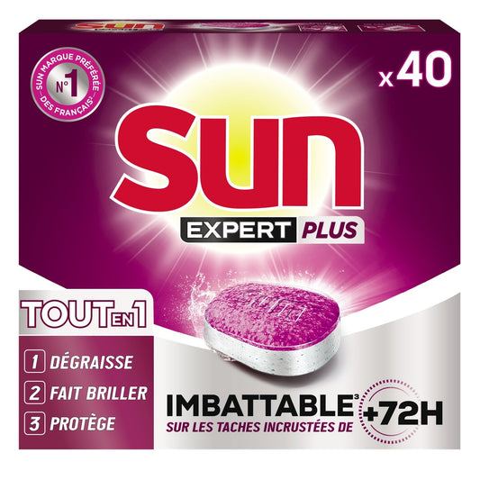 Expert SUN All-In-1 Dishwasher Tablets