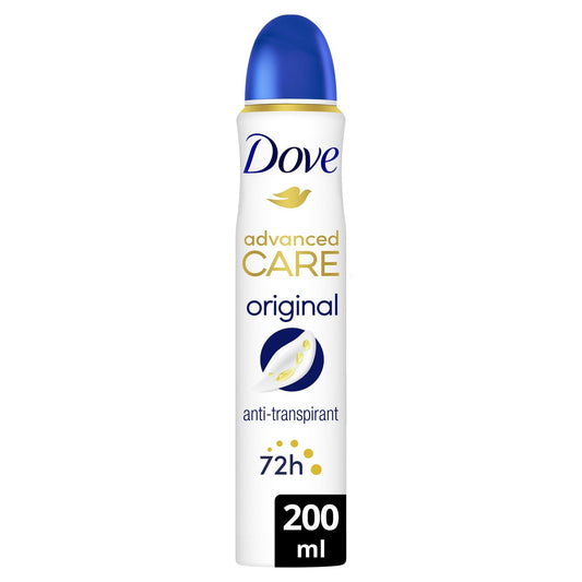 Déodorant Spray Anti-Transpirant Original 48h Advanced Care DOVE le flacon de 200mL
