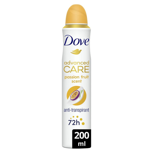 Déodorant Spray Anti-Transpirant Fruit de la Passion 72H DOVE le flacon de 200mL