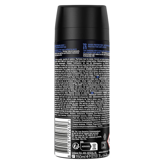 AXE Men's Deodorant Mint + Amber Scent Blue Lavender