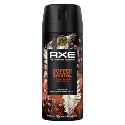AXE Men's Deodorant Brown Sugar + Pepper Scent Copper Sandalwood