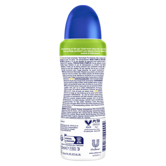 Déodorant spray compressé Anti-transpirant Original 48h DOVE 