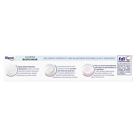 SIGNAL Bicarbonat Whitening Zahnpasta