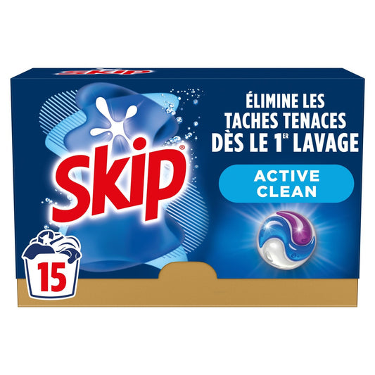 Active Clean SKIP Laundry Capsules