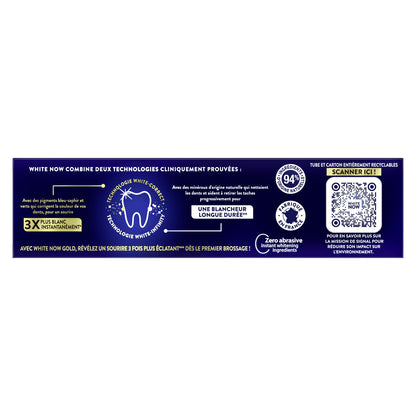 White Now Gold Extra Shine Zahnpasta SIGNAL