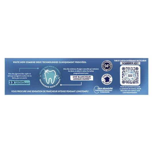 White Now Ice Cool Toothpaste SIGNAL