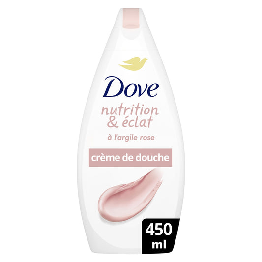Crème de Douche Nutrition et Eclat Argile Rose DOVE