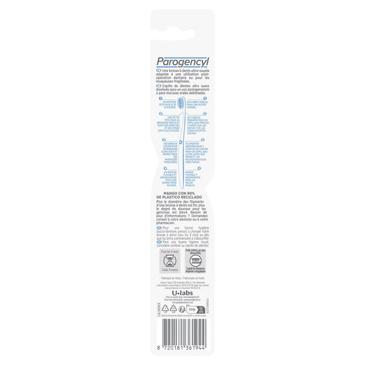 Brosse à dents Extra Souple Chirurgicale Post-opératoire PAROGENCYL 