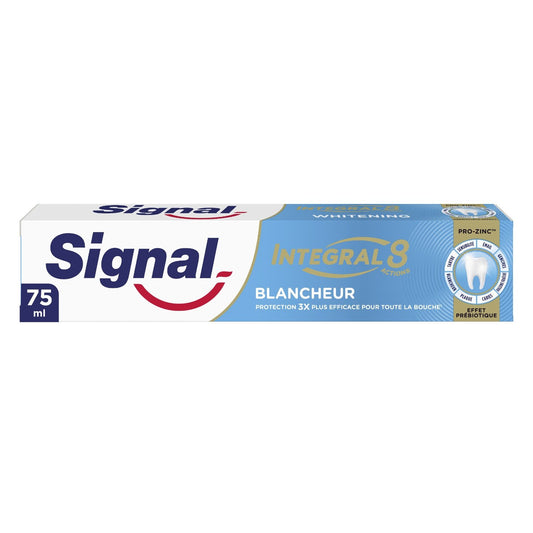Dentifrice Integral 8 Blancheur Effet Prébiotique SIGNAL