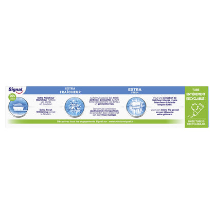 Dentifrice Extra Fraîcheur Blancheur SIGNAL